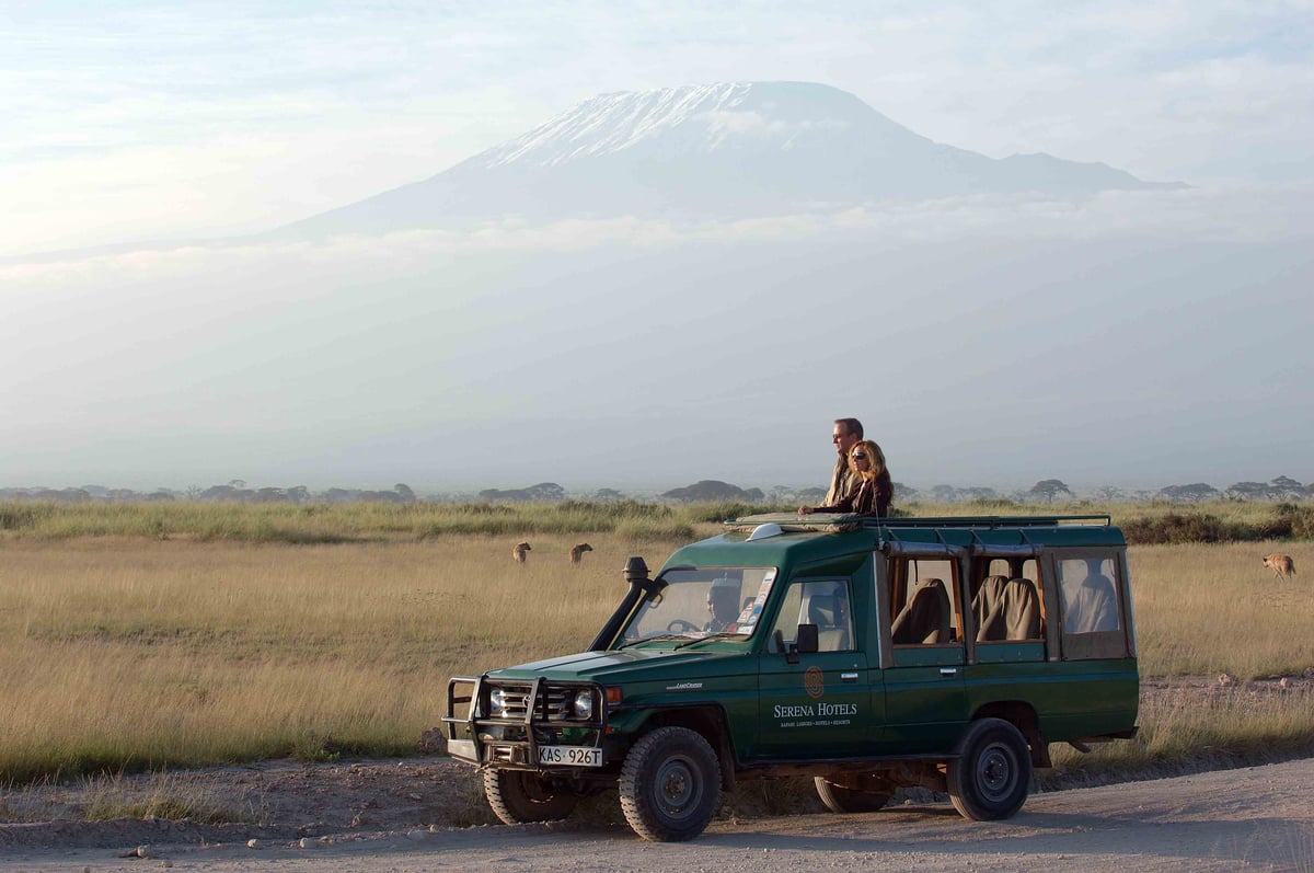 Game Drive Experience at Amboseli Serena Safari Lodge